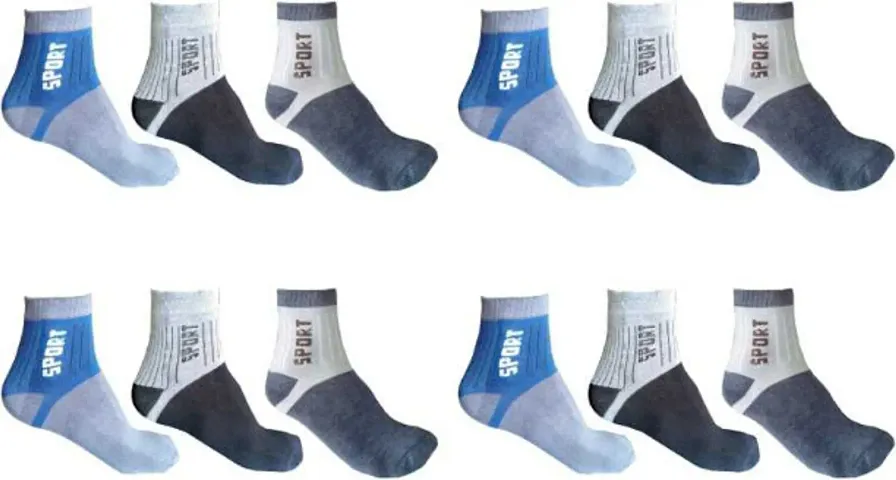 Trendy Edition Socks For Men ( PACK OF 12 pair )