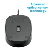 Preimum Quality Wired USB Mouse, 1000 to 1600 CPI Optical Sensor, Plug  Play for Windows  Mac-thumb1