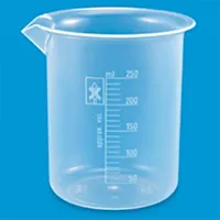 (4pcs) 50ml 100ml,250ml,500ml Plastic Science Beaker Set Measuring Cup(Transparent)-thumb1