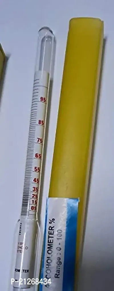 WKM Alcohol Meter Hydrometer Glass With Measuring Cylinder 250ml-thumb5