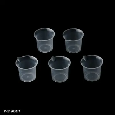 WKM Beaker 25ml Pack of 12 Polypropylene-thumb3