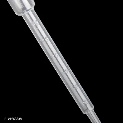 WKM 3ml Transfer Graduated Pipettes Graduated 0.5ml Dropper, Ink Filler, Transfer Tube (PACK OF 50)-thumb2