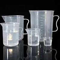 Combo Set 100/250/500ML Measuring Jug Cup Graduated Surface Kitchen Laboratory Test Beaker Capacity: 100ml / 250ml / 500ml Size: 6cm/7.5cm/10cm Weight: 0.01kg / 0.026kg / 0.046kg-thumb2