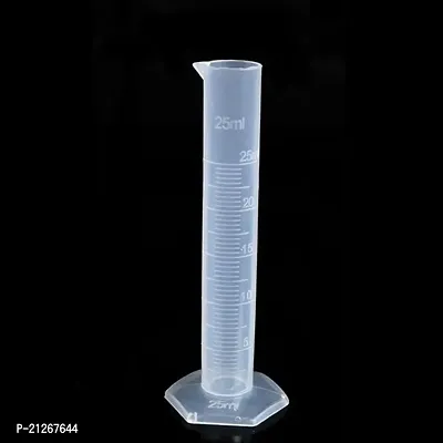 Measuring Cylinder 25ml Pack of 12 Polypropylene-thumb2