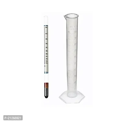 Hydrometer (Range 1000 to 2000) Specific Gravity (With 250ml Cylinder)