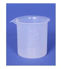 (4pcs) 50ml 100ml,250ml,500ml Plastic Science Beaker Set Measuring Cup(Transparent)-thumb3