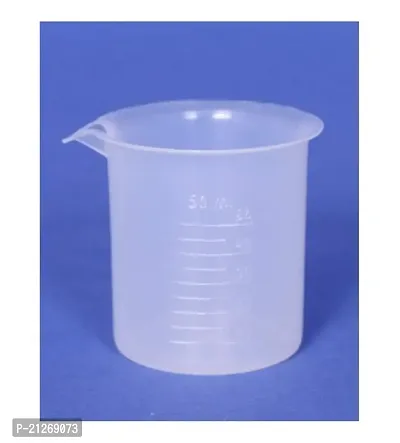 (4pcs) 50ml 100ml,250ml,500ml Plastic Science Beaker Set Measuring Cup(Transparent)-thumb4