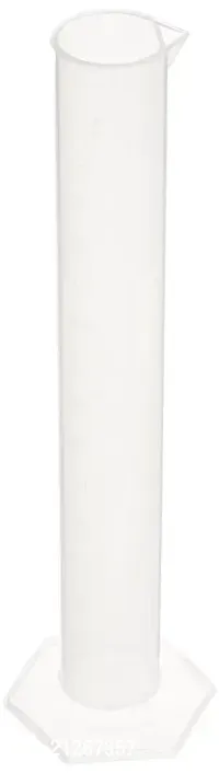 250mL Clear Liquid Lab Measuring Tool Graduated Cylinder (Pack of 2)