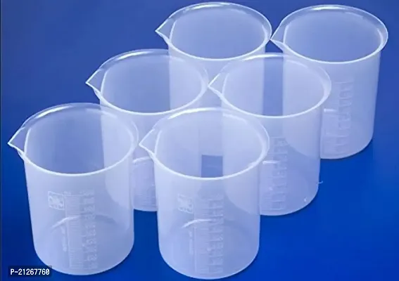 Beaker 1000ml Pack of 6 Polypropylene-thumb0