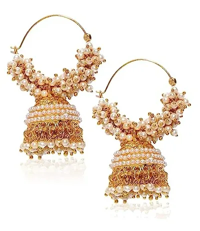 Stylish Jhumka Style Earrings For Women