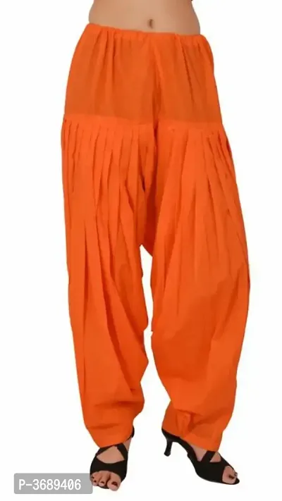 cotton patiala salwar(Pants) for women free size-thumb0