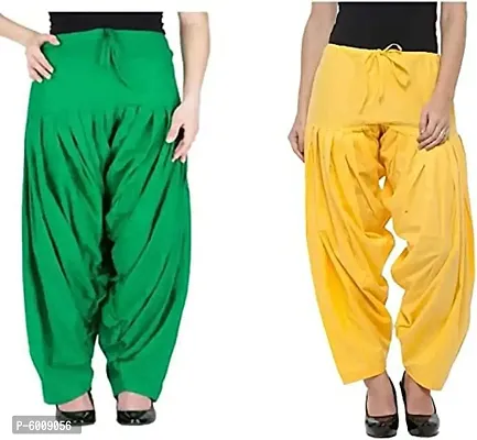 Cotton Patiala Salwar Punjabi Patiyala Trouser Readymade Patiala Free Size  Pants for Women Yoga Pants