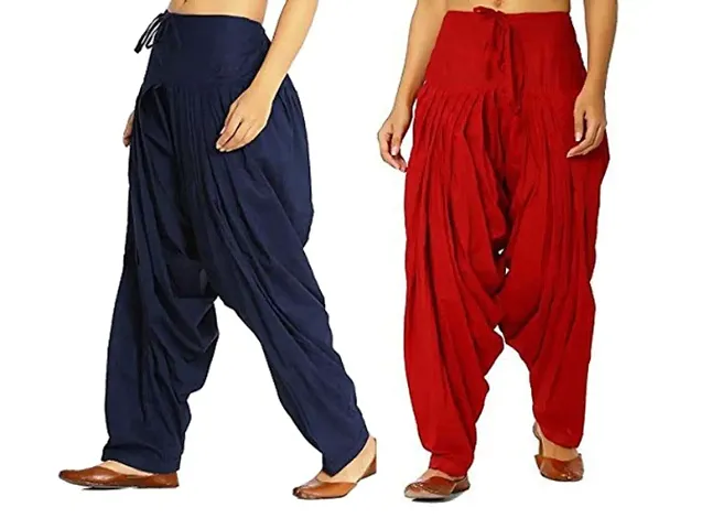 WOMEN SEMI PATIALA (pack of -2)