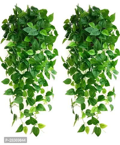 Artificial Greenery Ferns Plants Vines Fake Ivy Hanging Flower Pack Of 2