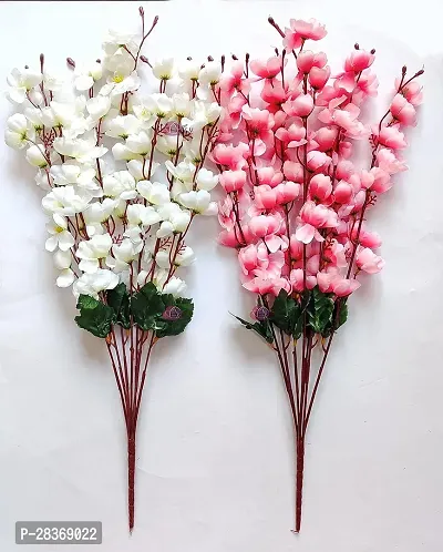 Artificial Blossom Flower Bunch For Vase Home Deacute;cor-thumb0