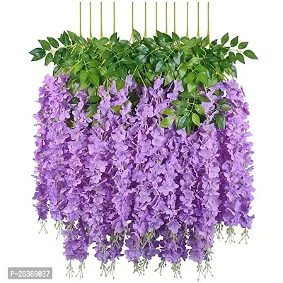 Artificial Wisteria Flowers 12 Pack-thumb0