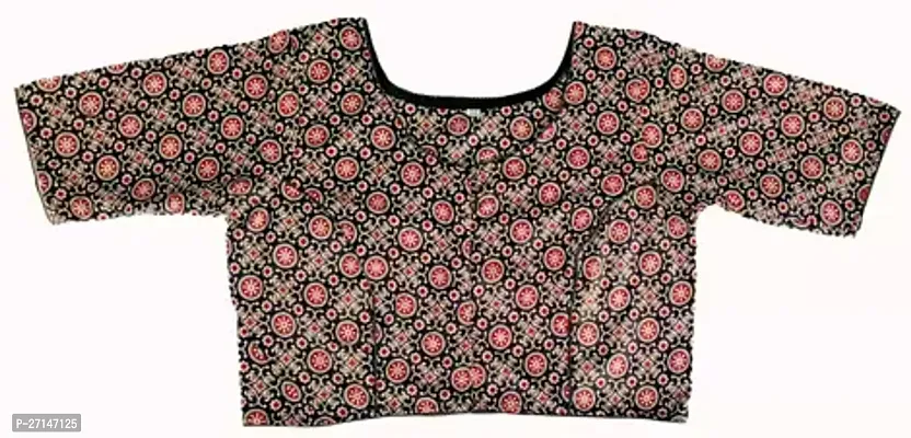 Reliable Cotton Printed Stitched Blouses For Women-thumb0