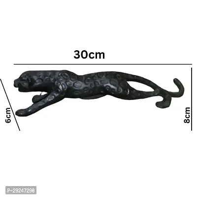 Black Panther Jaguar Sculpture Showpiece  for Home Decor-thumb0