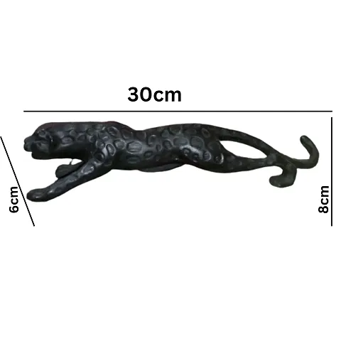Black Panther Jaguar Sculpture Showpiece  for Home Decor