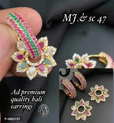 Trendy Alloy Bali Earring for Women