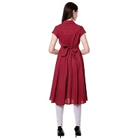 SANU FASHION Women's Cotton A-Line Kurta-thumb3