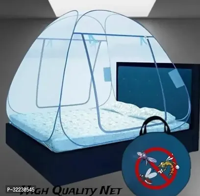 Comfy ( 6 x 6 ft ) Polyester Foldable Double Bed Mosquito Net-thumb0