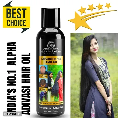 Alpha Adivasi Herbal Hair Oil-thumb0