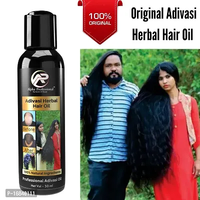 Alpha Professional Adivasi Herbal Hair Oil For Hair Growth Hair Fall Control Hair Care Hair Oil-thumb0