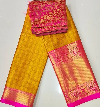 Must Have Cotton Blend Saree with Blouse piece 