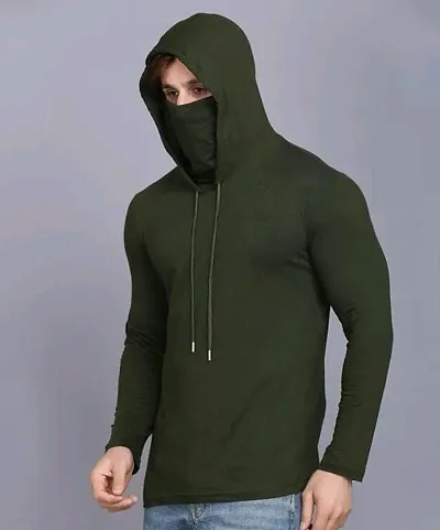 Reliable Solid Hooded Tees For Men