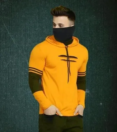 Reliable Solid Hooded Tees For Men