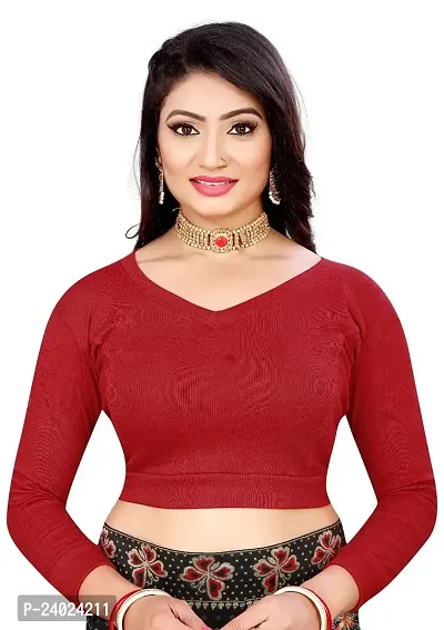 V Neck Blouse Collection for Ladies – BharatSthali