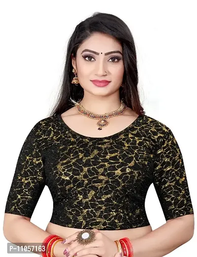 Classic Polycotton Foil Printed Blouses for Women-thumb0