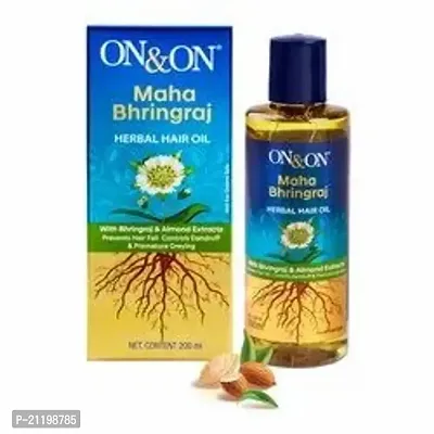 ONON On  On Maha Bhringraj Herbal Hair Oil 200 ml Pack Of 1-thumb0