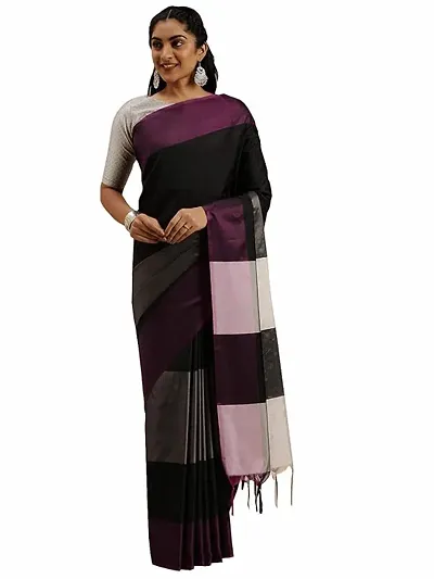 New In Art Silk Saree with Blouse piece 