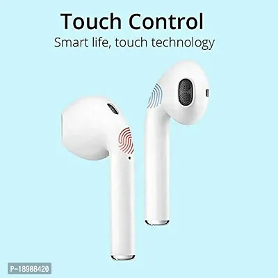 Boat Airbord Upto 48 Hours Playback Wireless Bluetooth Headphones Airpods Ipod Buds Bluetooth Headset-thumb2