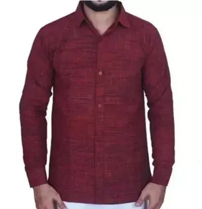Reliable Cotton Long Sleeves Casual Shirt For Men