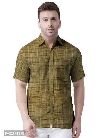 Reliable Cotton Blend Casual Shirts For Men-thumb0