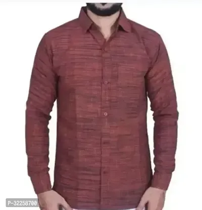 Stylish Cotton Blend Casual Shirt For Men