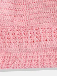 Stylish Pink Wool Sweaters For Girl-thumb2