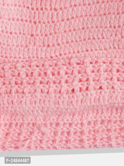 Stylish Pink Wool Sweaters For Girl-thumb4