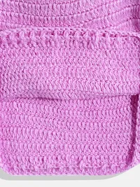 Stylish Purple Wool Sweaters For Girl-thumb2