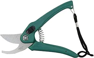 Gardening Tools - Flower Cutter/Scissor  Garden Tool Wooden Handle (3pcs-Hand Cultivator, Small Trowel, Garden Fork)-thumb2