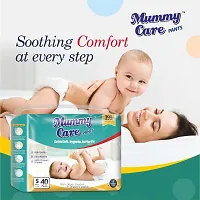 Mummy Care Extra soft Baby Diaper Pants | small Size Baby Diapers (4-8 kg) |(pack of 1) 40 pcs , Hygenic diaper | Upto 12 hours Absoprtion-thumb1
