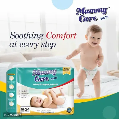 MUMMY CARE Extra soft Baby Diaper Pants | XL Size Baby Diapers (12-17 kg) |(Pack Of 6) 144pcs , Hygenic diaper | Upto 12 hours Absoprtion-thumb4
