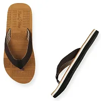 Relaxed Graceful Men Flip Flops, Pack of 2-thumb2