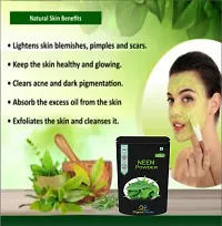 Organic Prime Neem Leaf Powder (Azadirachta Indica) for Pimple free clear Skin,Healthy Hair  Hair Cleanser/Skin and Face care Powder Pack - 200 GM by Organic Prime-thumb4