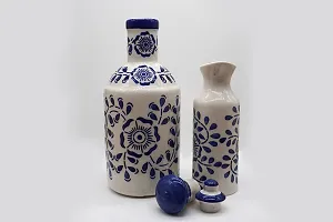 Handicrafts Ceramic Oil Dispenser 1000 ml+300ml Pack of 2-thumb4