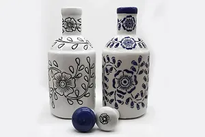 Handicrafts Ceramic Oil Dispenser 1000 ml Pack of 2-thumb4