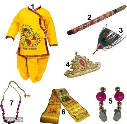Krishna Costume for Kids Boys and Girls-thumb0